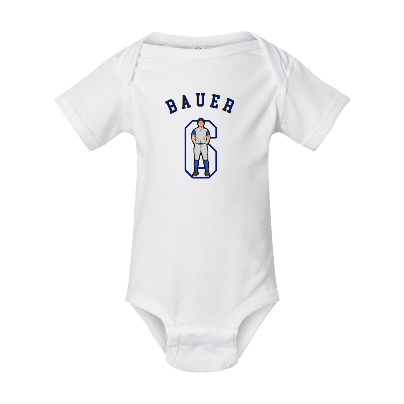 Baby Onesie — Shirsey Arch in White