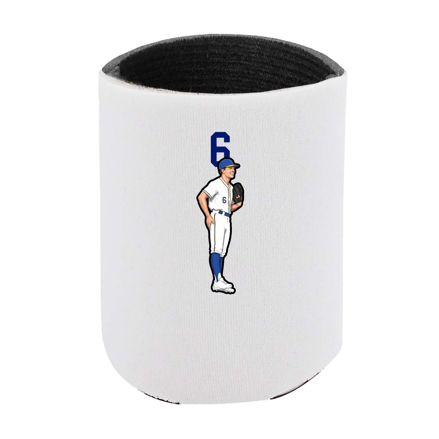 Can Holder — Number Top in White