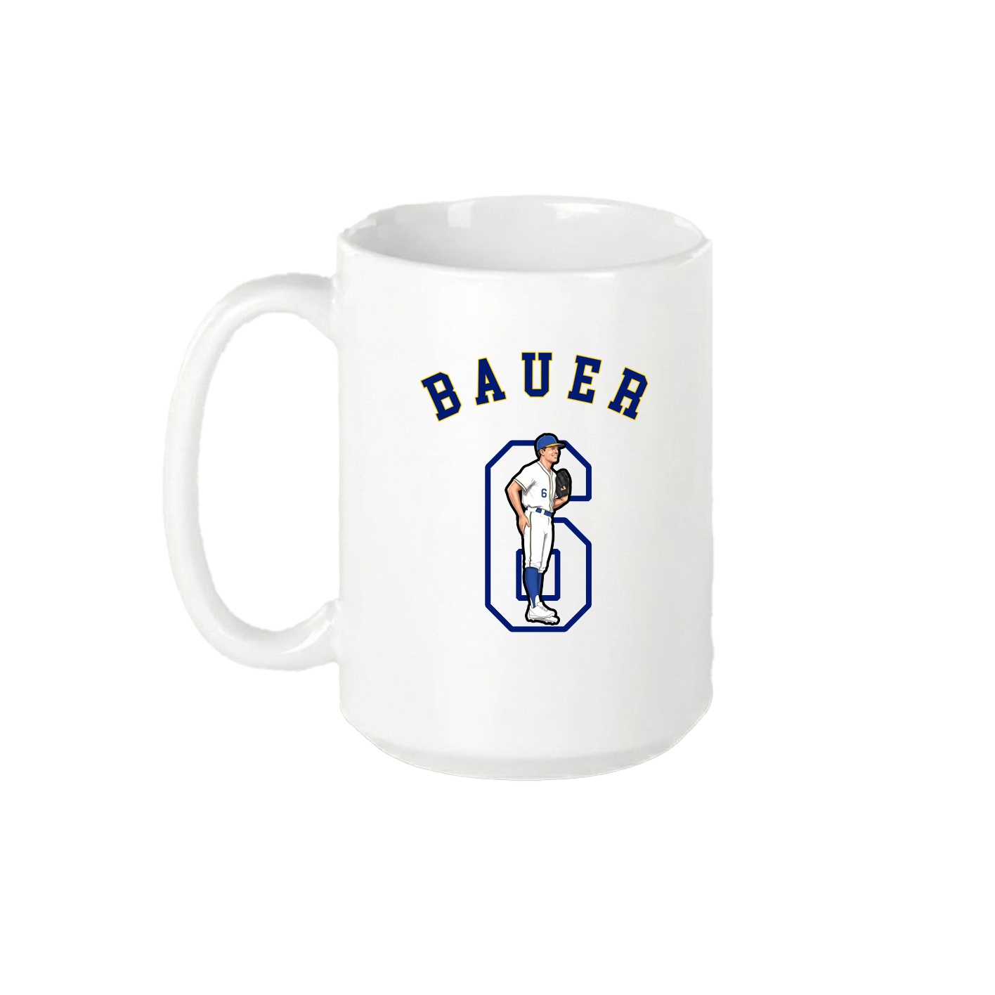 15oz Coffee Mug — Shirsey Arch in White