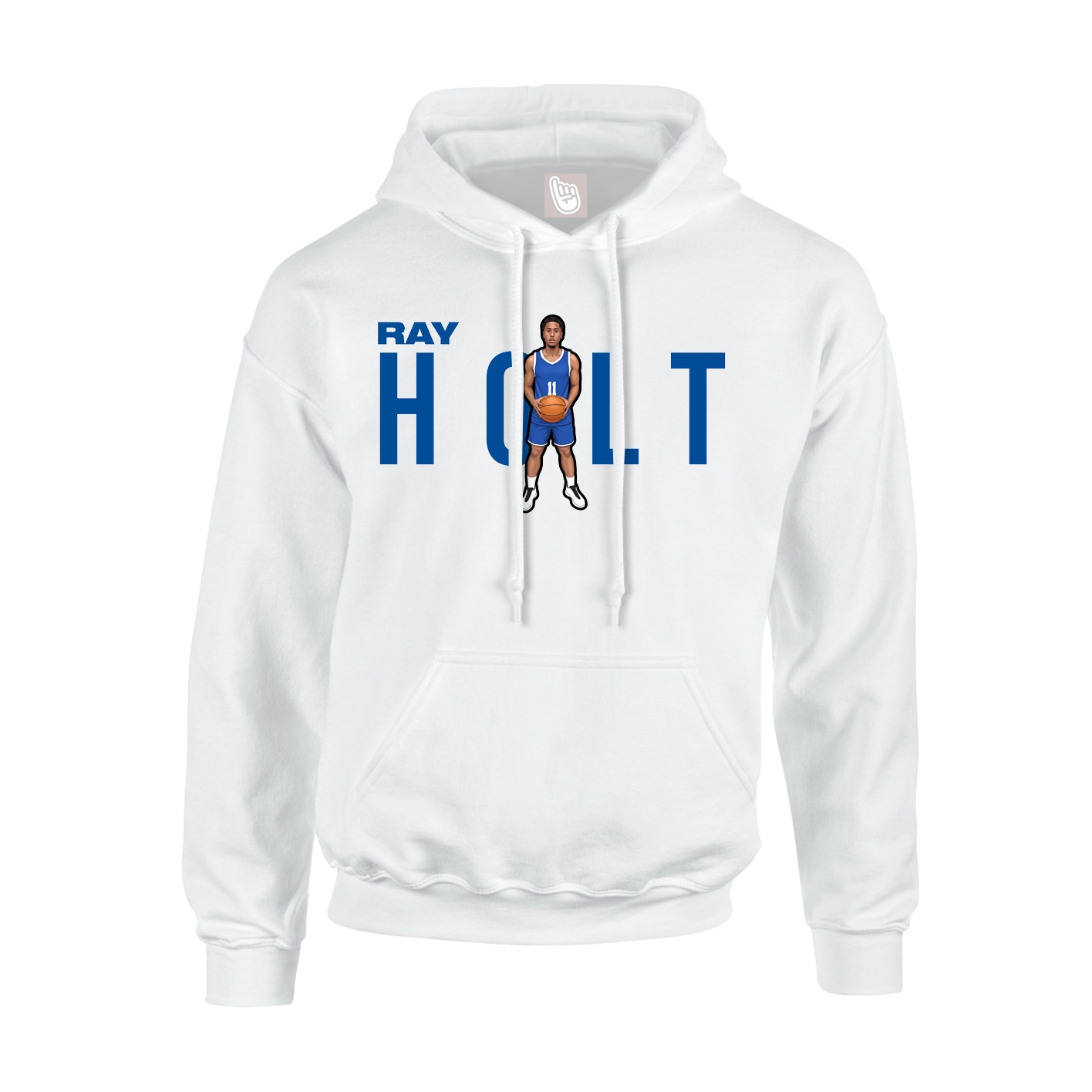 Hoodie — Player Name in White