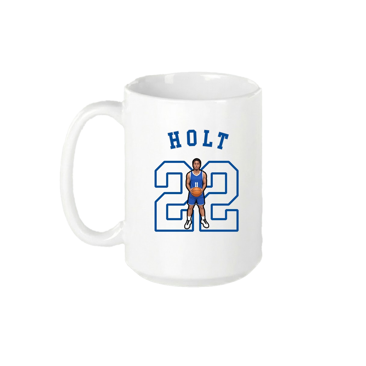 15oz Coffee Mug — Shirsey Arch in White