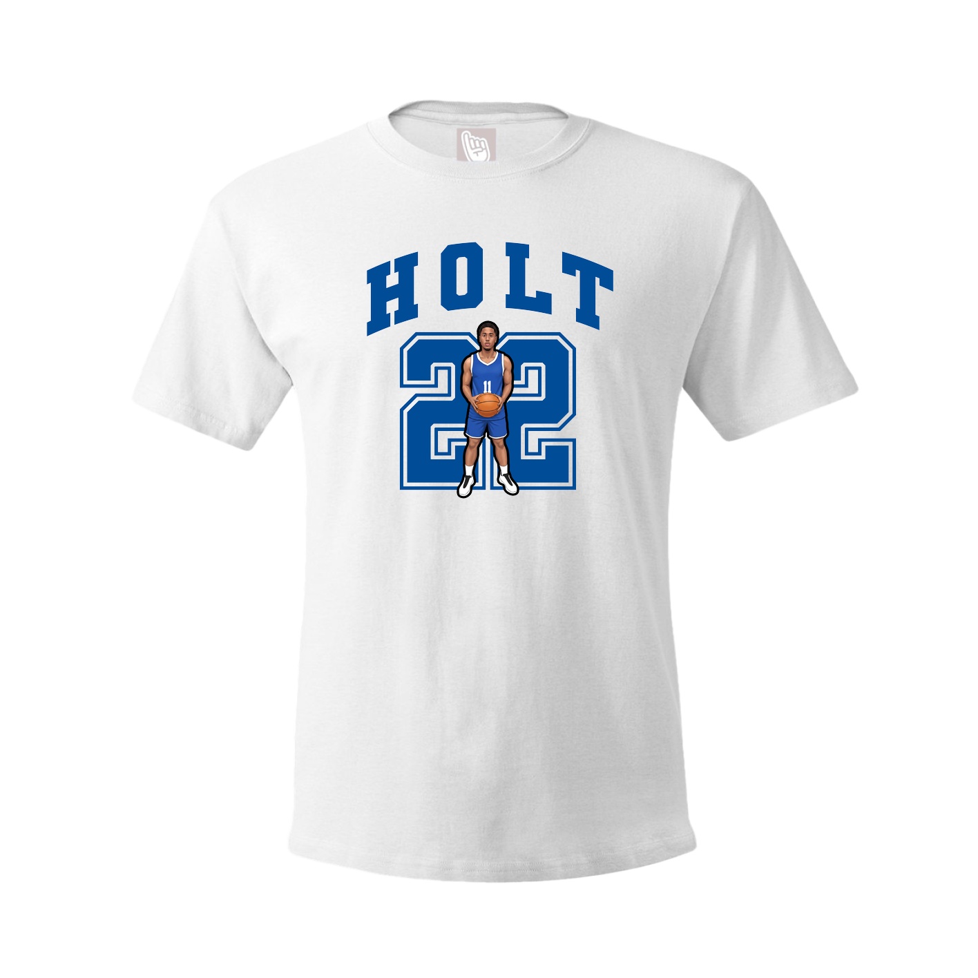 Tee — Number in White