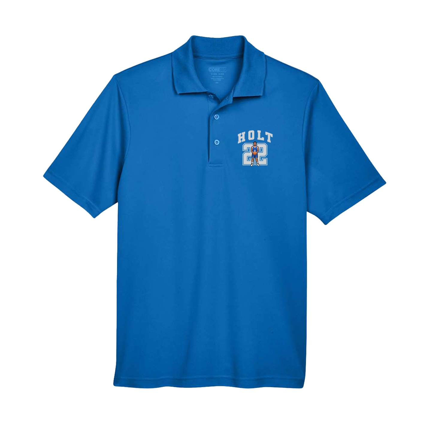 Performance Polo — Number in Royal