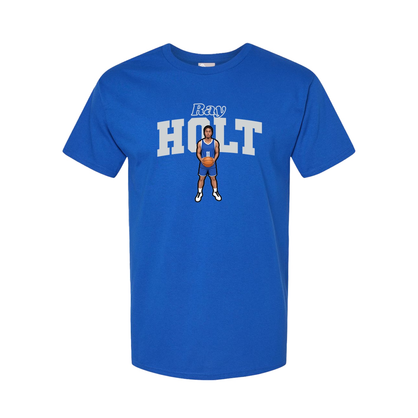 Tee — Name Arch in Royal