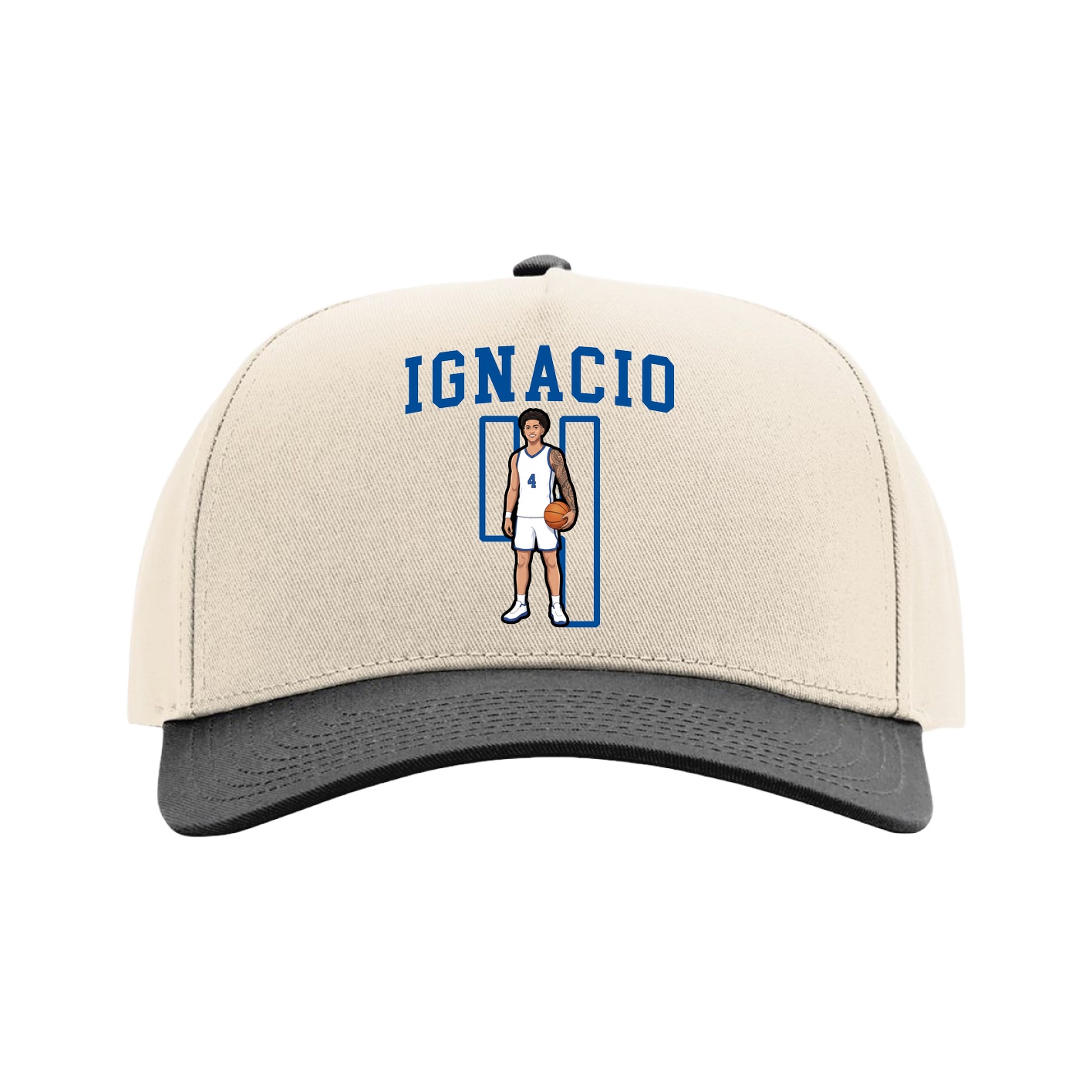 Full Fabric Five-Panel Champ Cap