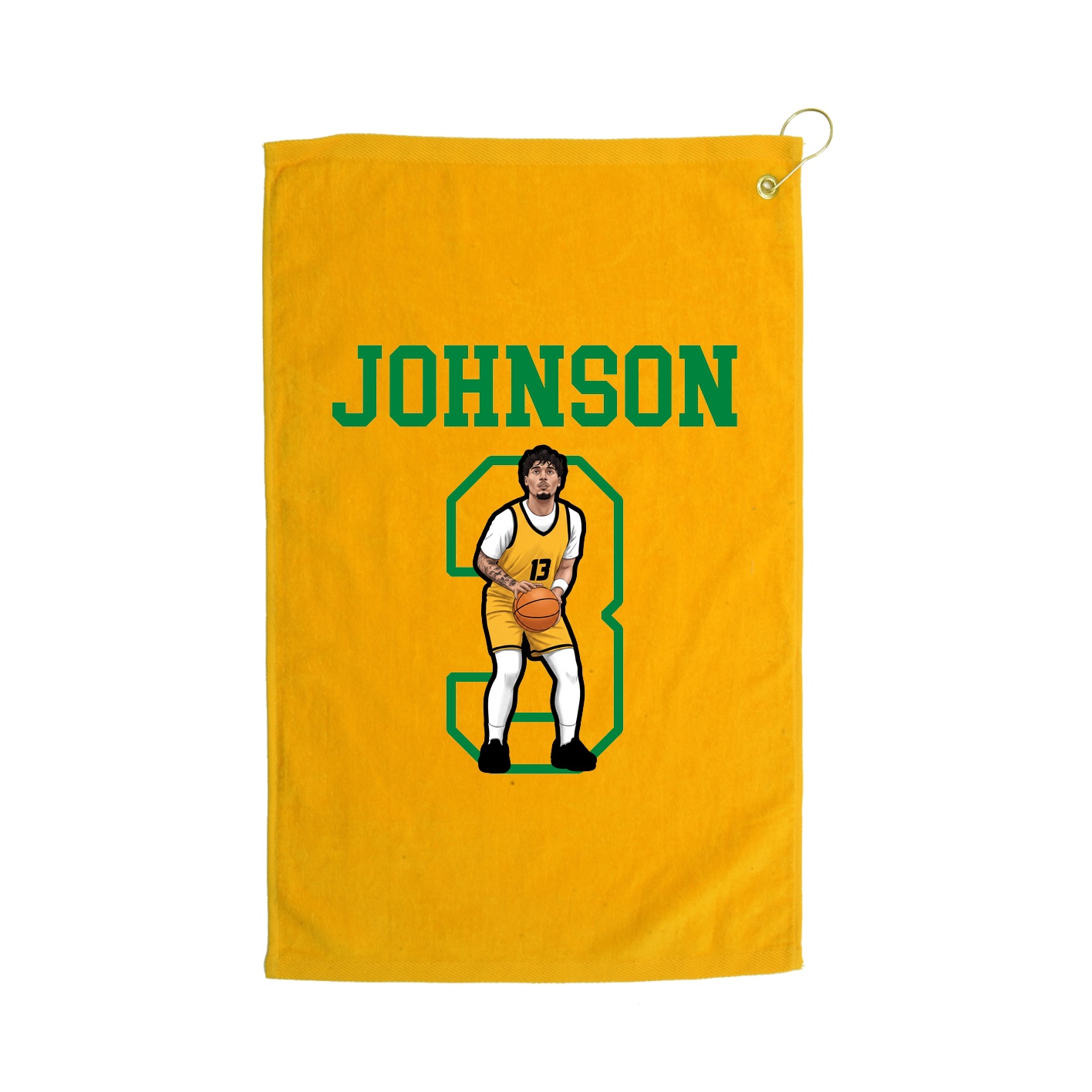 Golf Towel — Shirsey in Gold