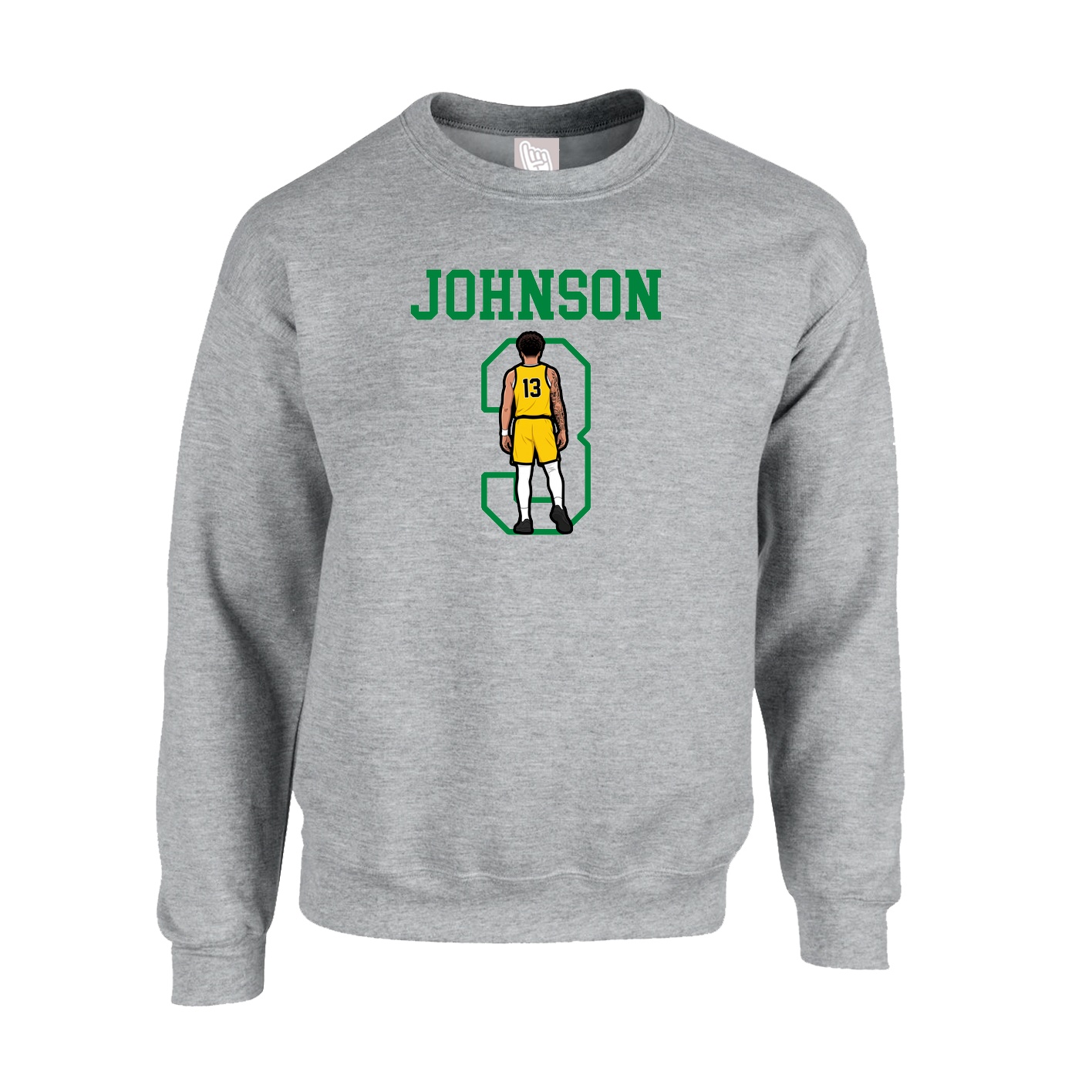 Fleece Crew — Shirsey in Grey