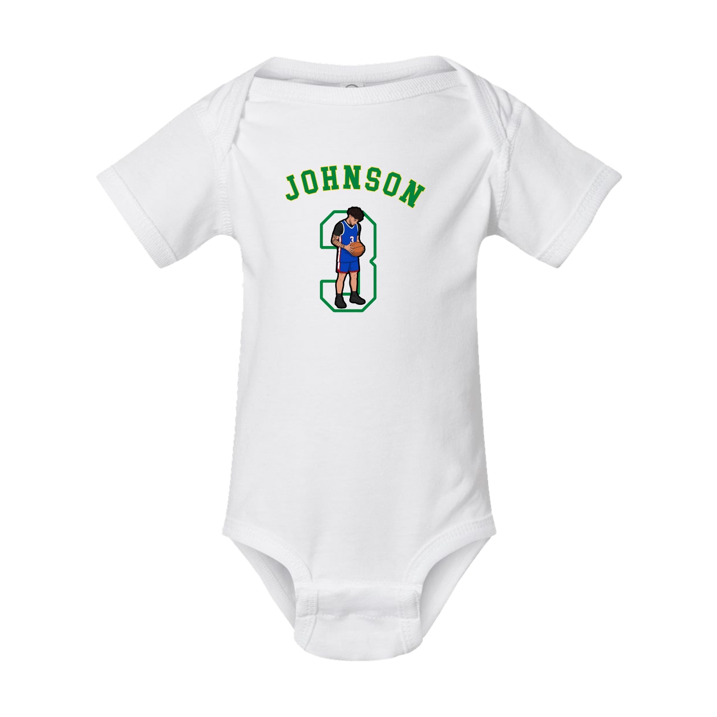 Baby Onesie — Shirsey Arch in White