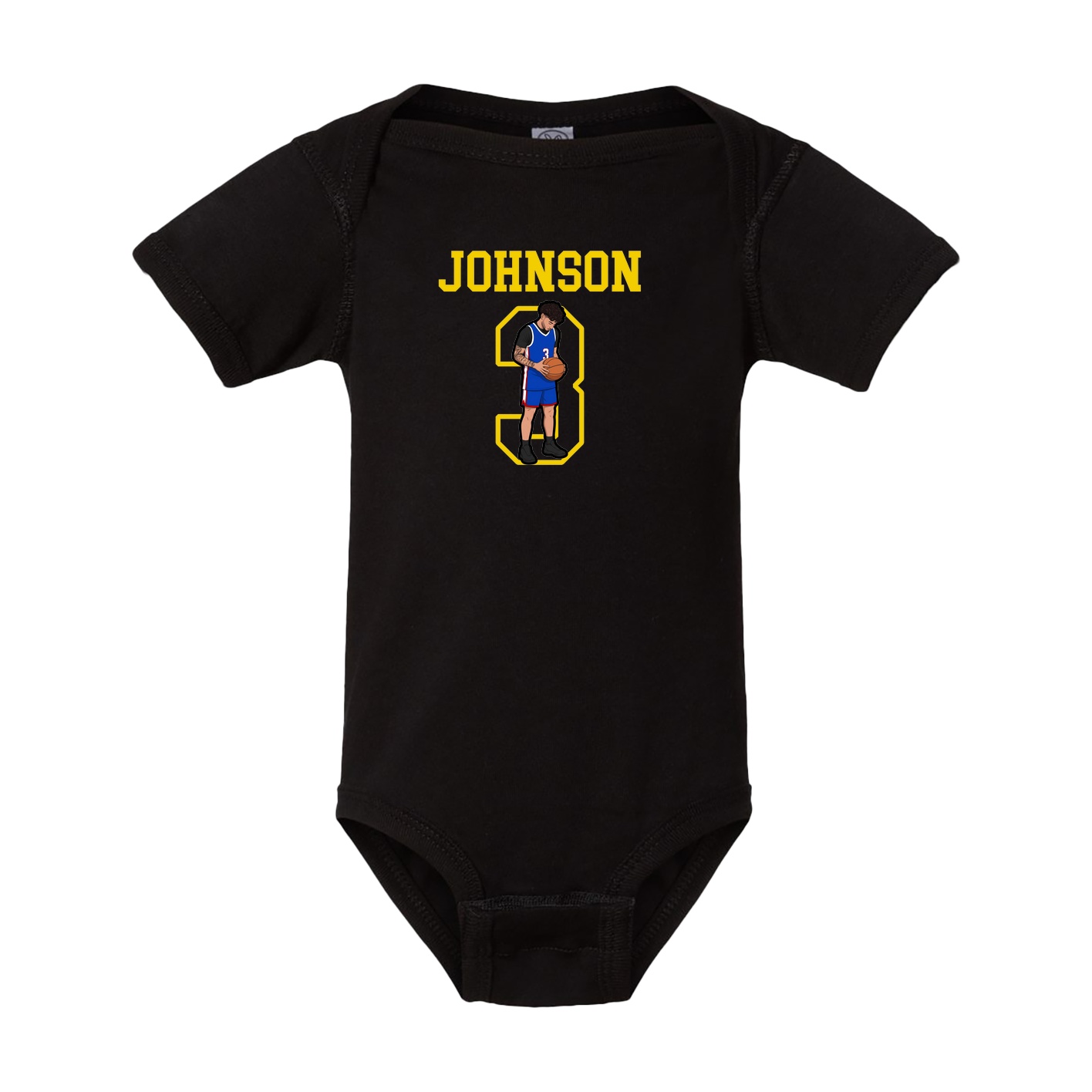 Baby Onesie — Shirsey in Black