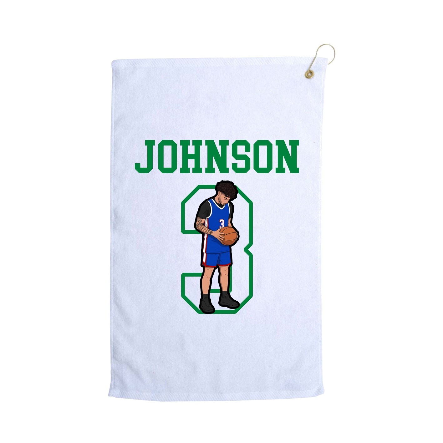 Golf Towel — Shirsey in White