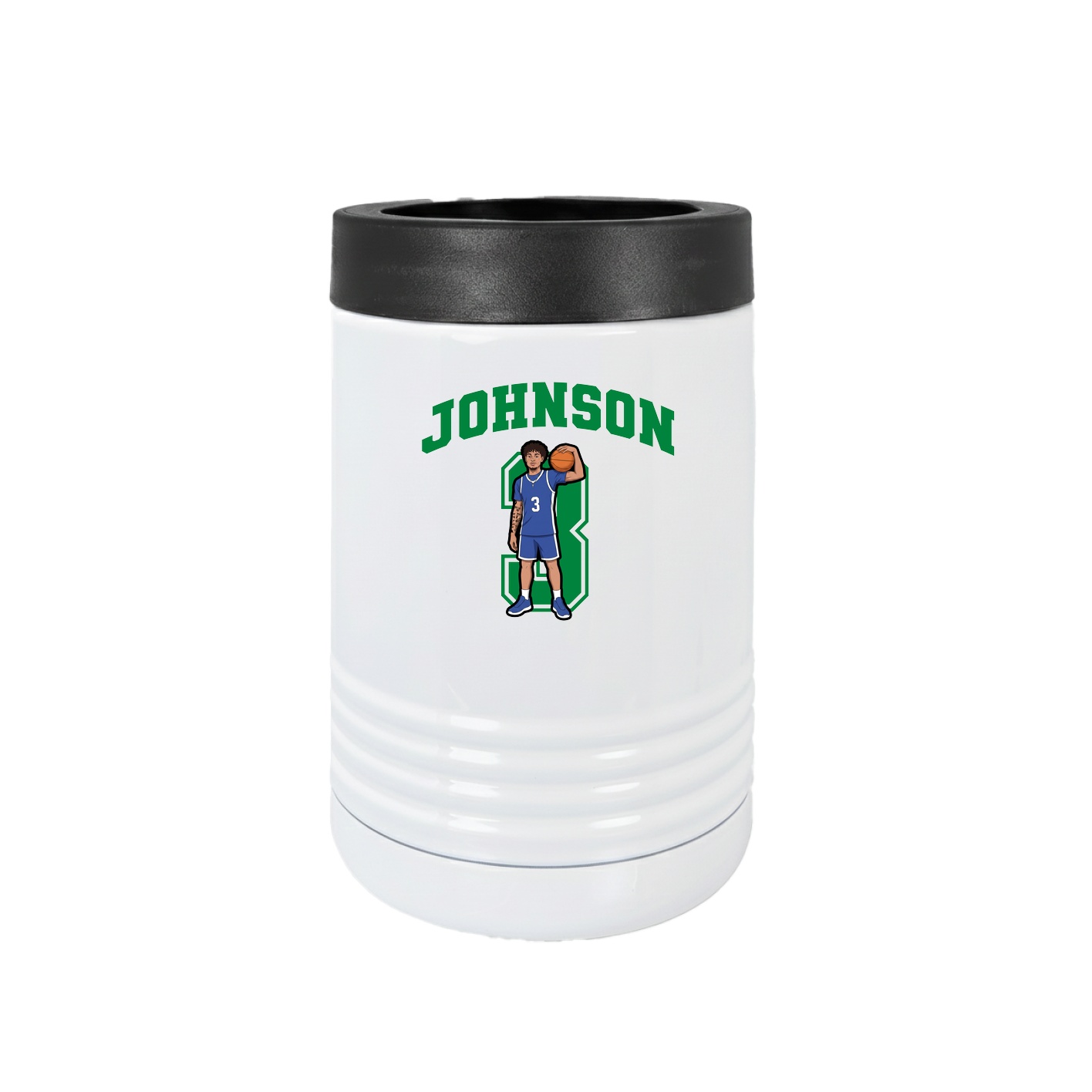 Beverage Holder — Number in White