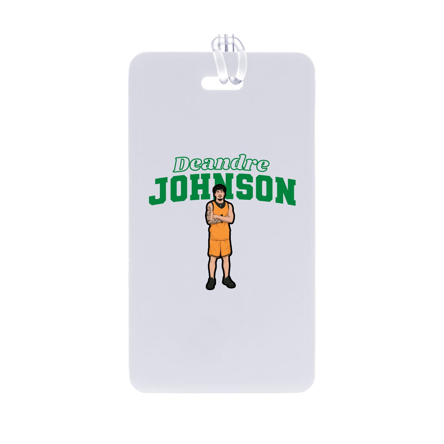 Bag Tag — Name Arch in Classic