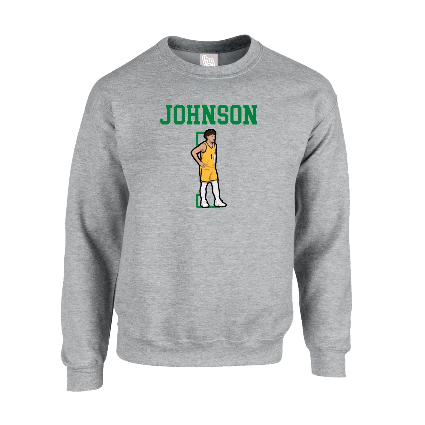 Fleece Crew — Shirsey in Grey