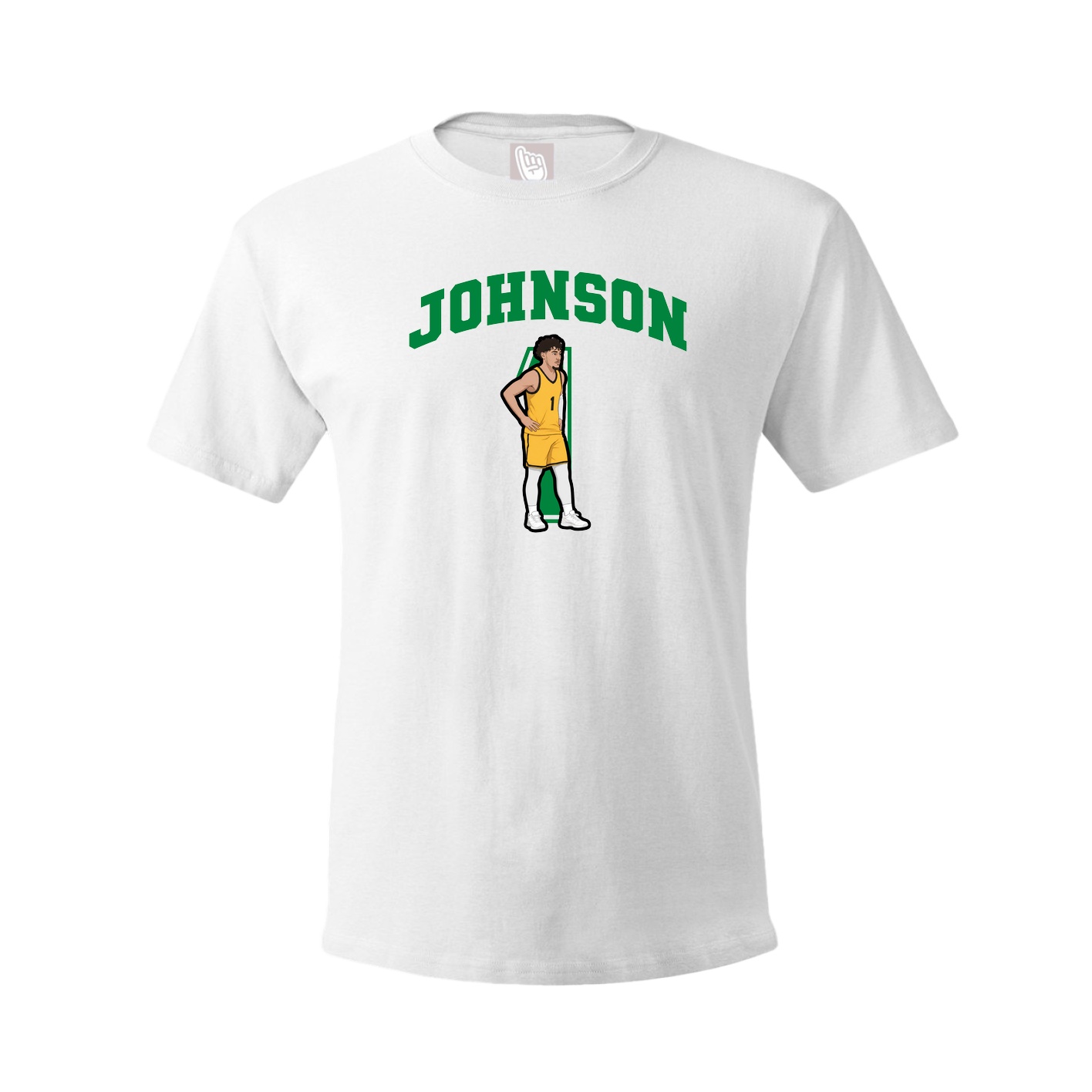 Tee — Number in White