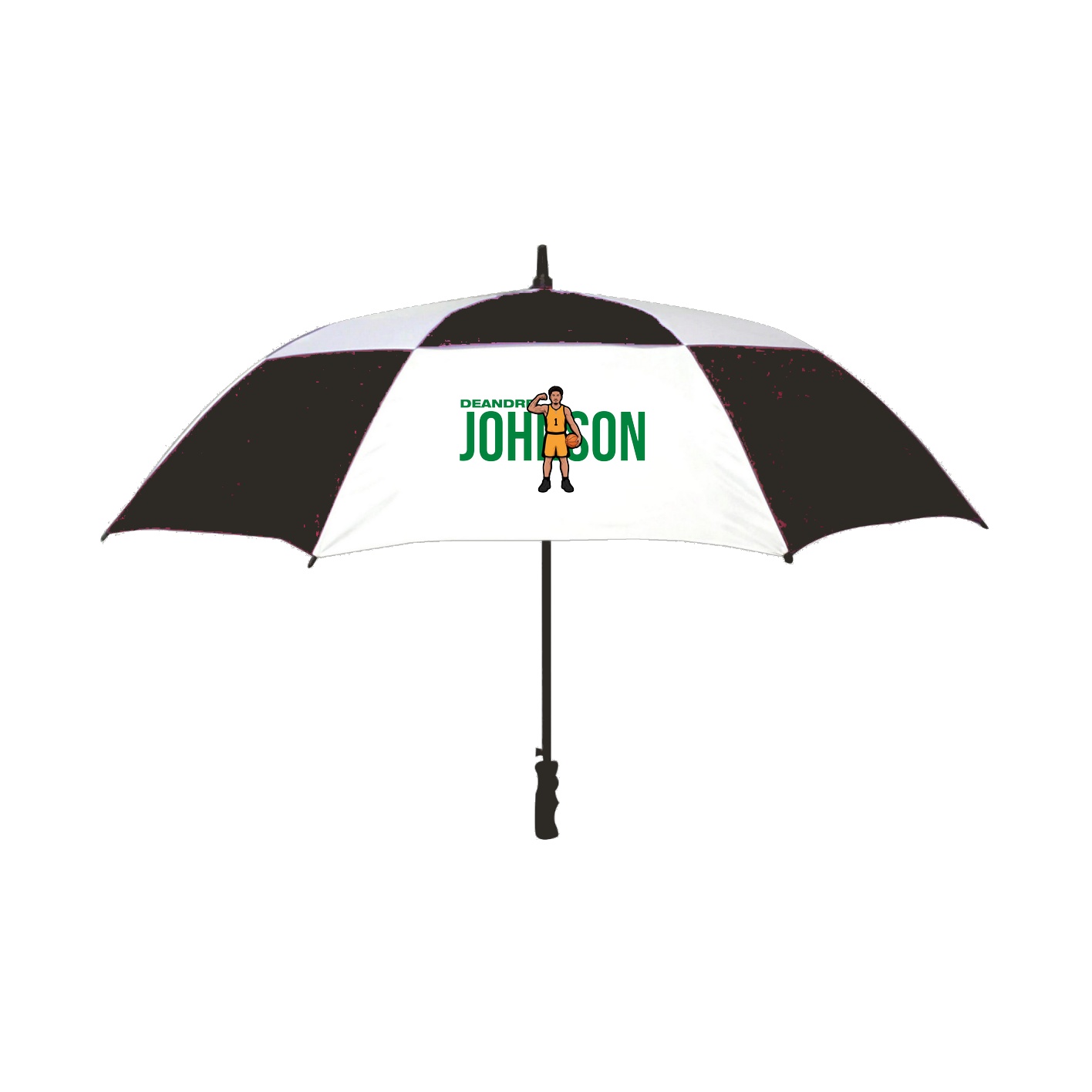 Golf Umbrella — Player Name in Black