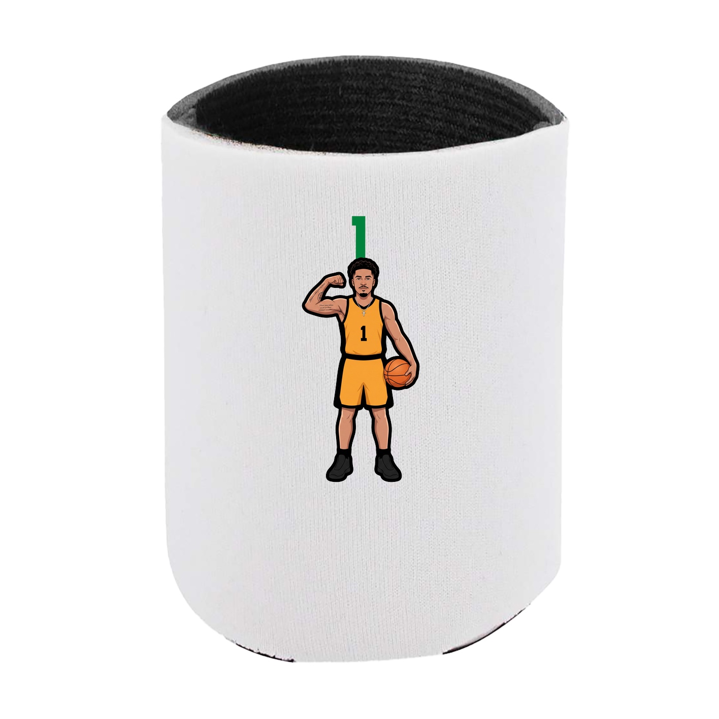 Can Holder — Number Top in White