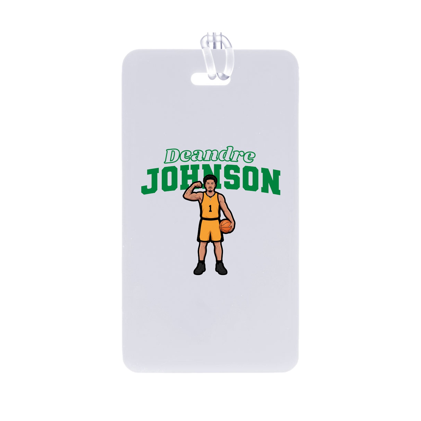 Bag Tag — Name Arch in Classic