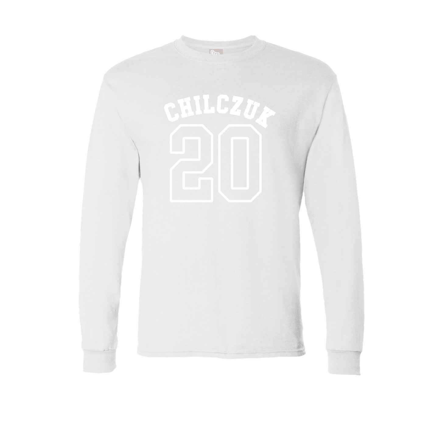Long Sleeve Tee — Shirsey Arch in White