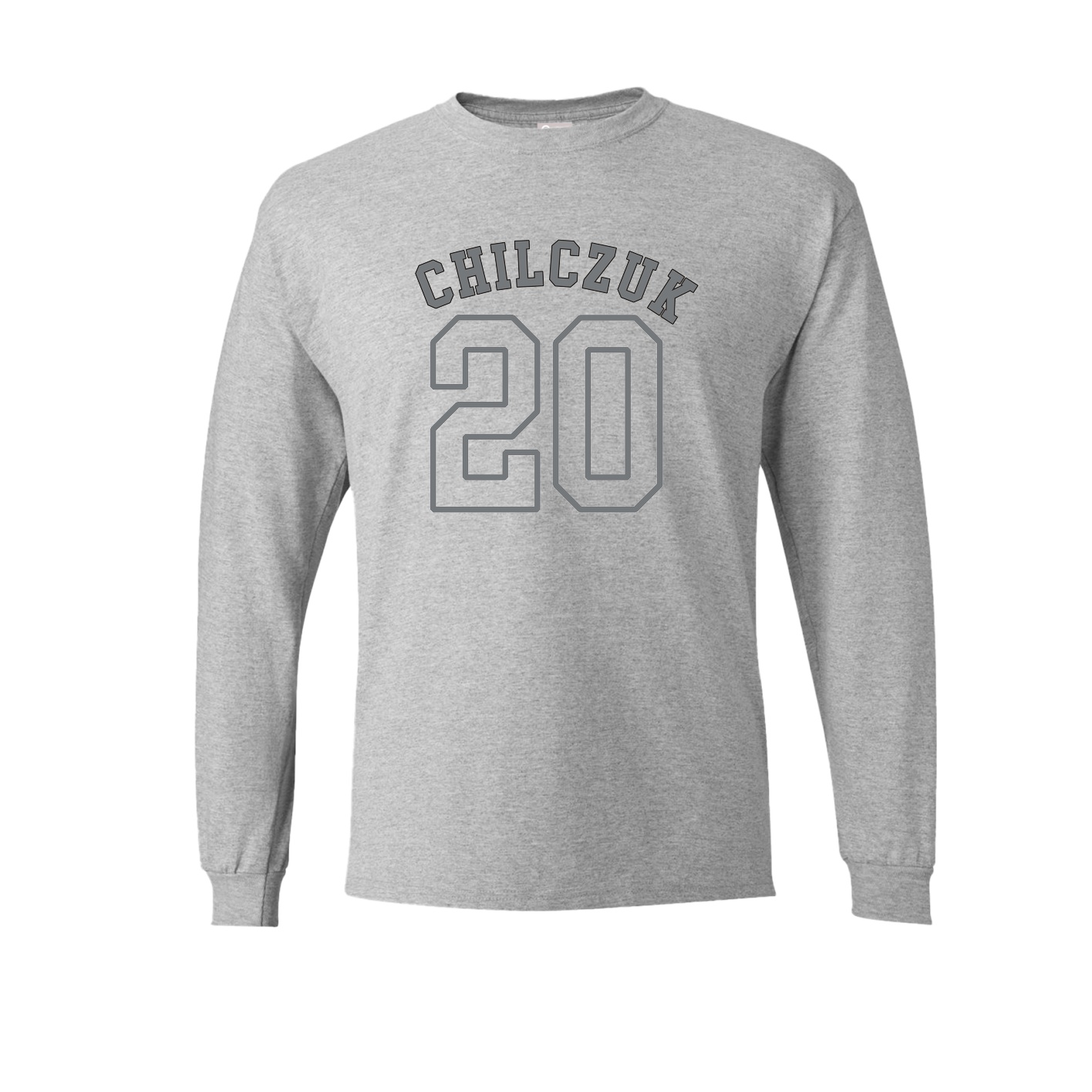 Long Sleeve Tee — Shirsey Arch in Grey