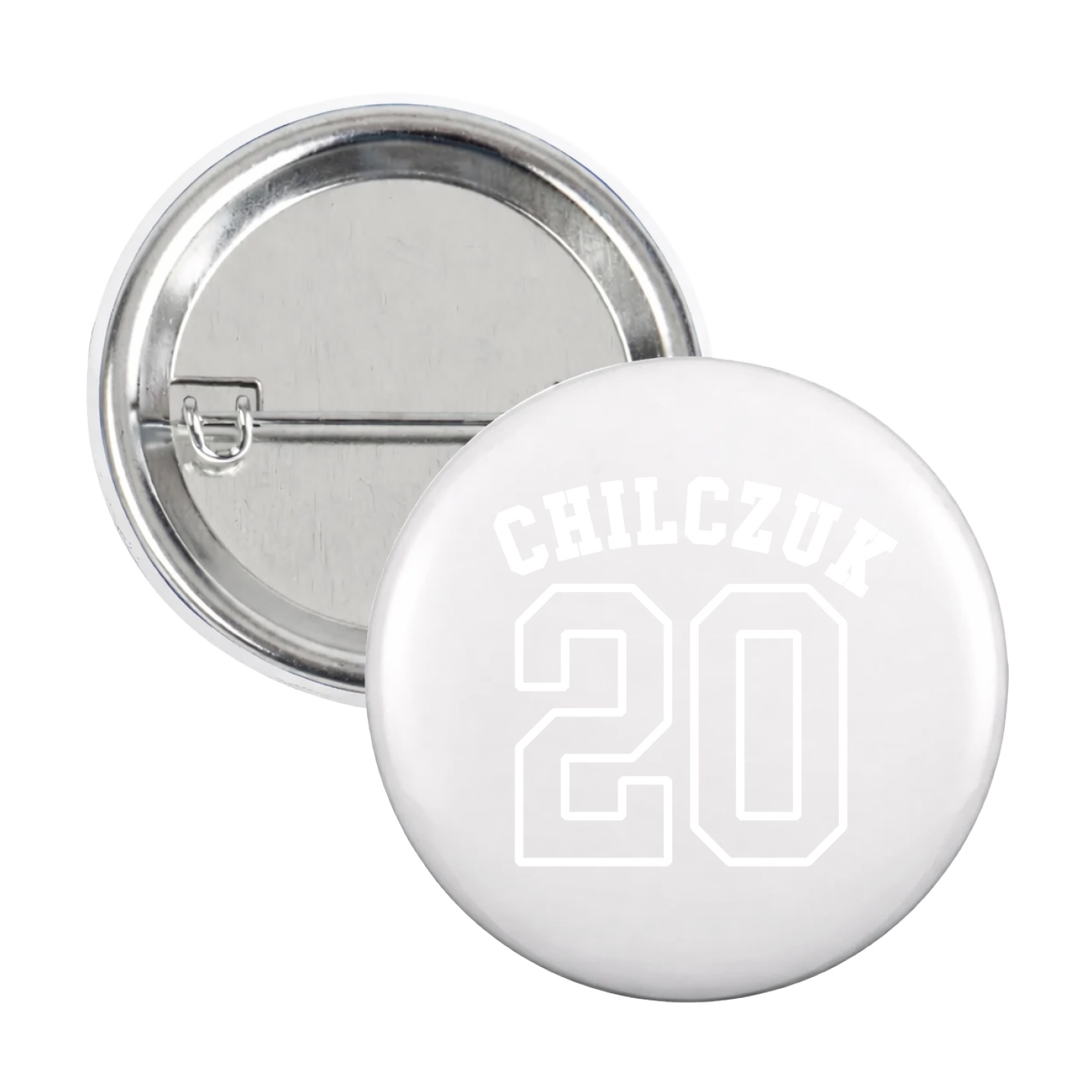 Game Day Button — Shirsey Arch in White