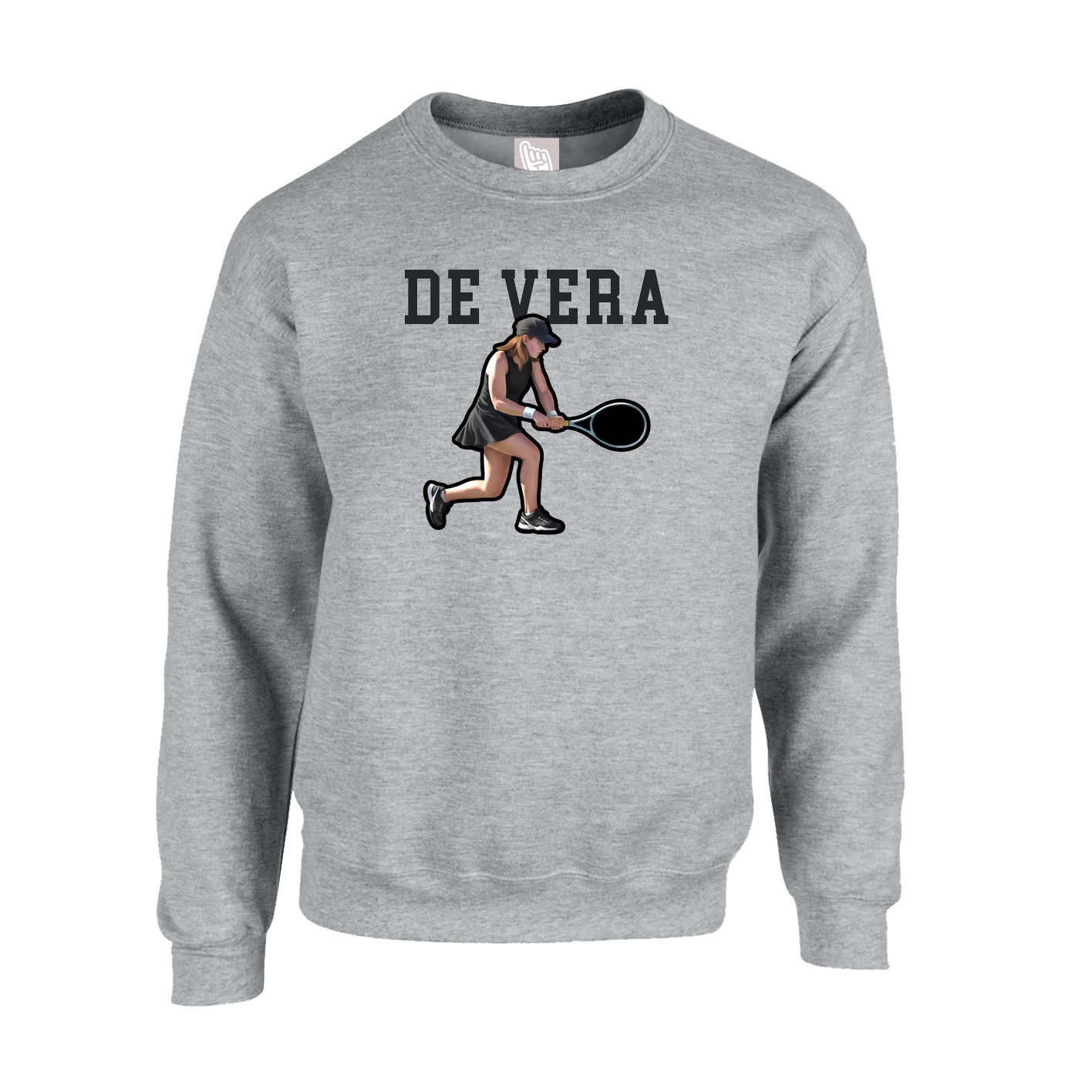 Fleece Crew — Shirsey in Grey