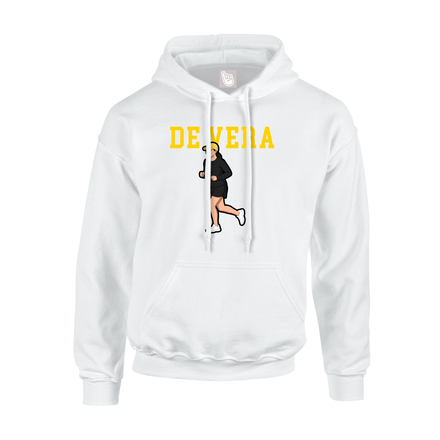 Hoodie — Shirsey in White