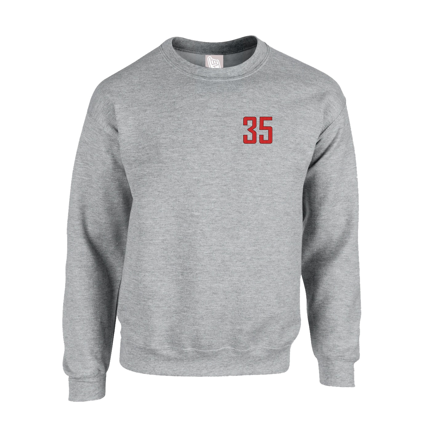 Fleece Crew — Front Shirsy in Grey