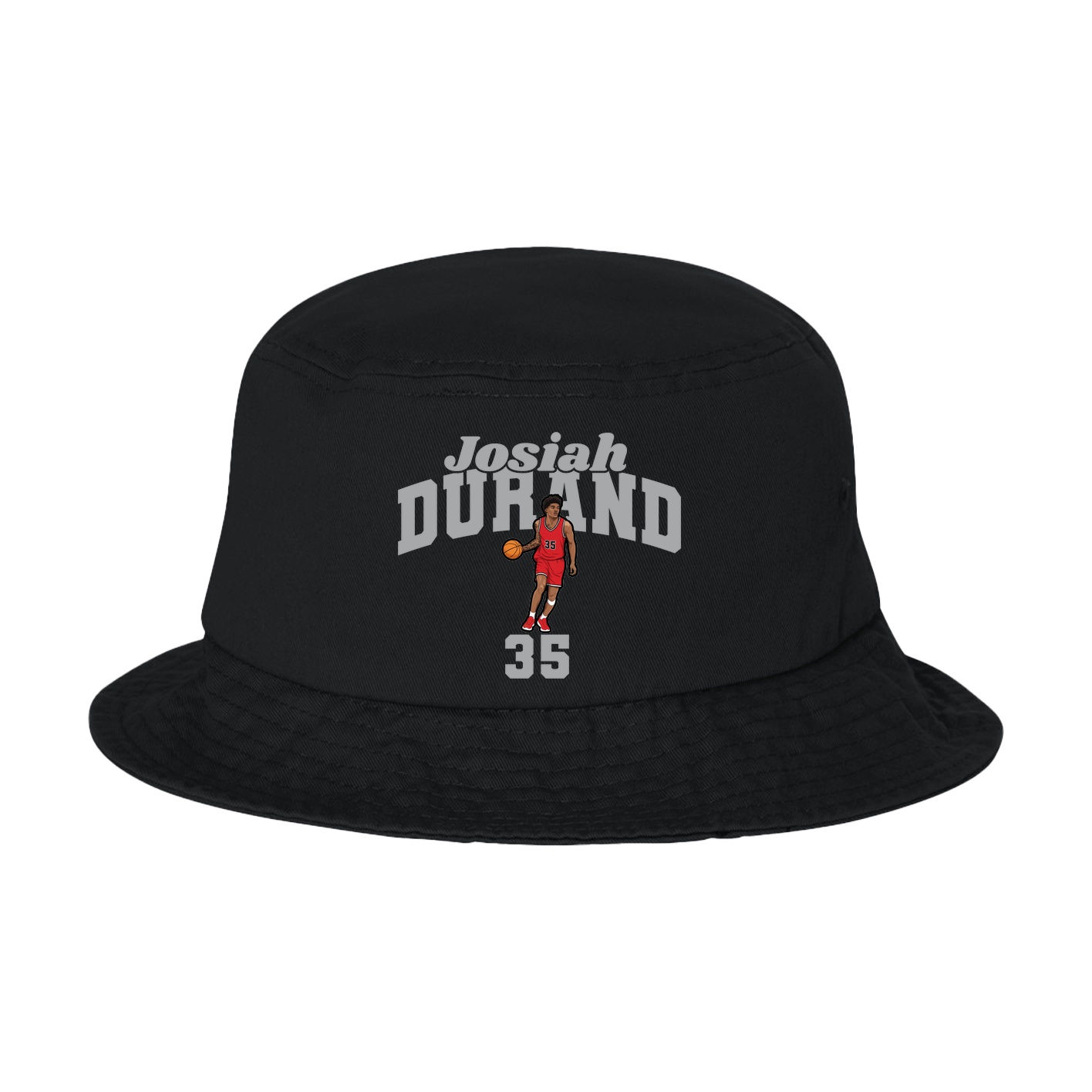 Bucket Cap — Signature Arch in Black