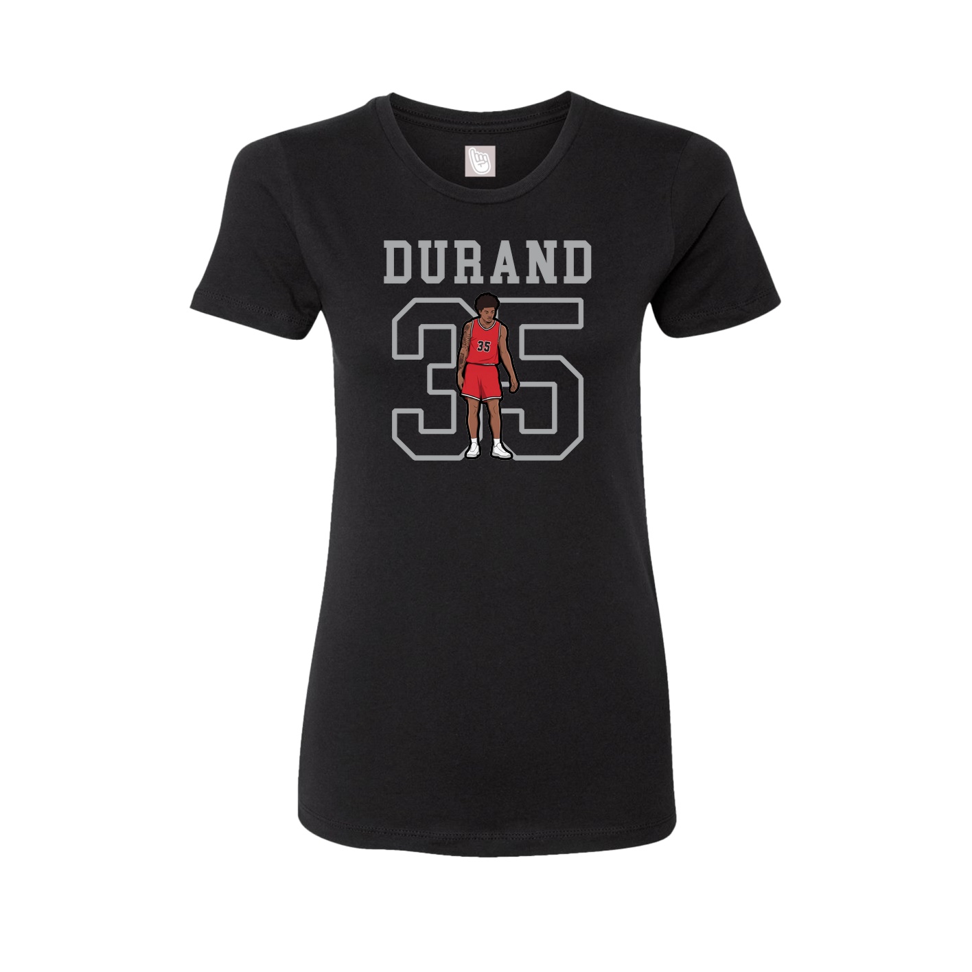 Fitted Women's Tee — Shirsey in Black