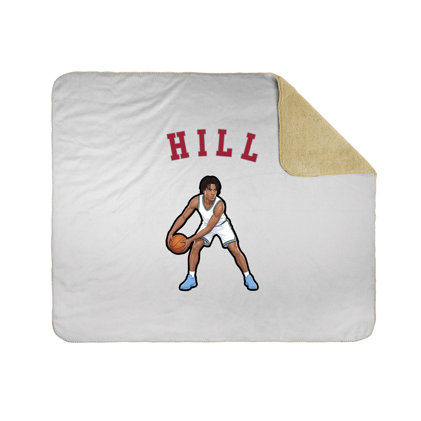 Throw Blanket — Shirsey Arch in White