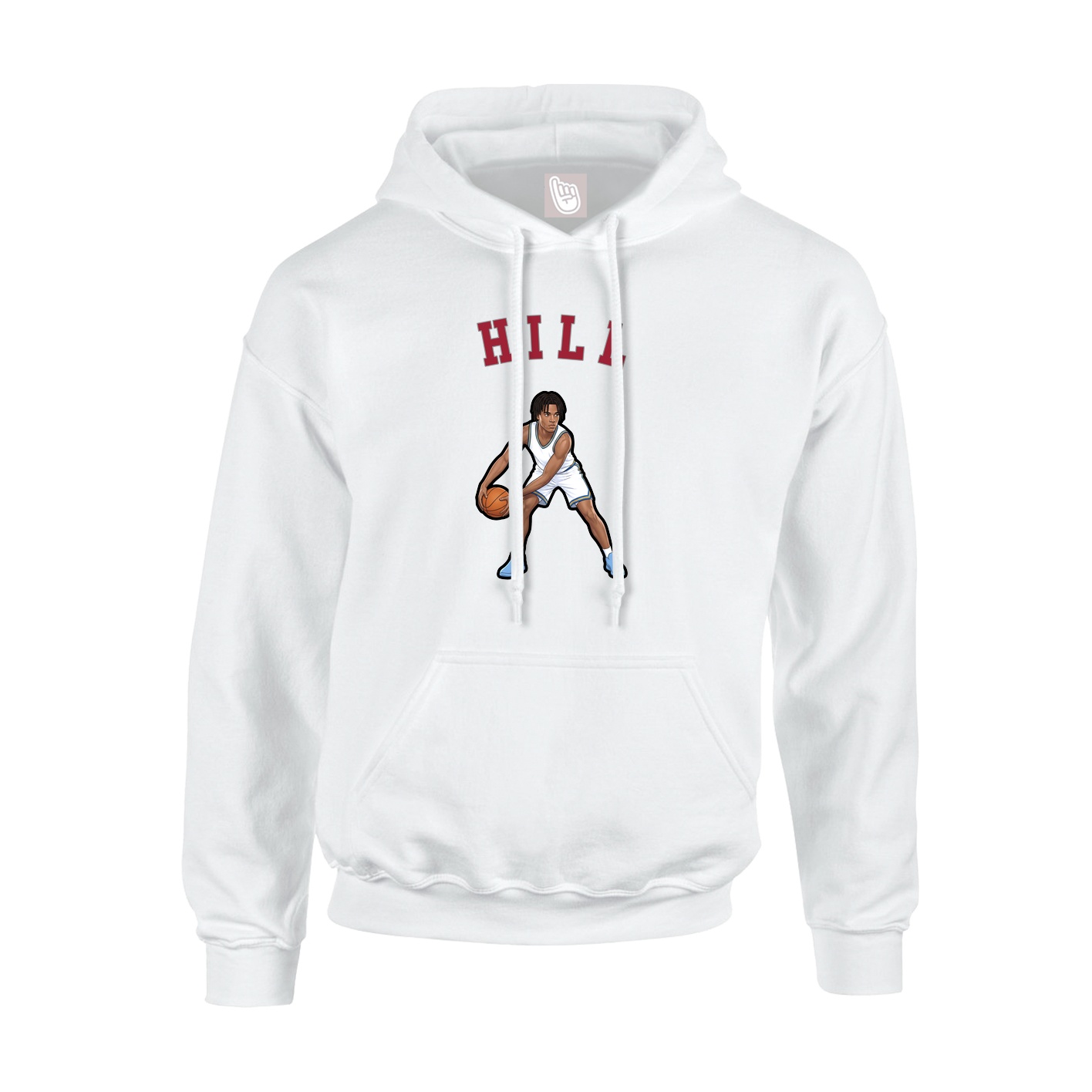 Hoodie — Shirsey Arch in White