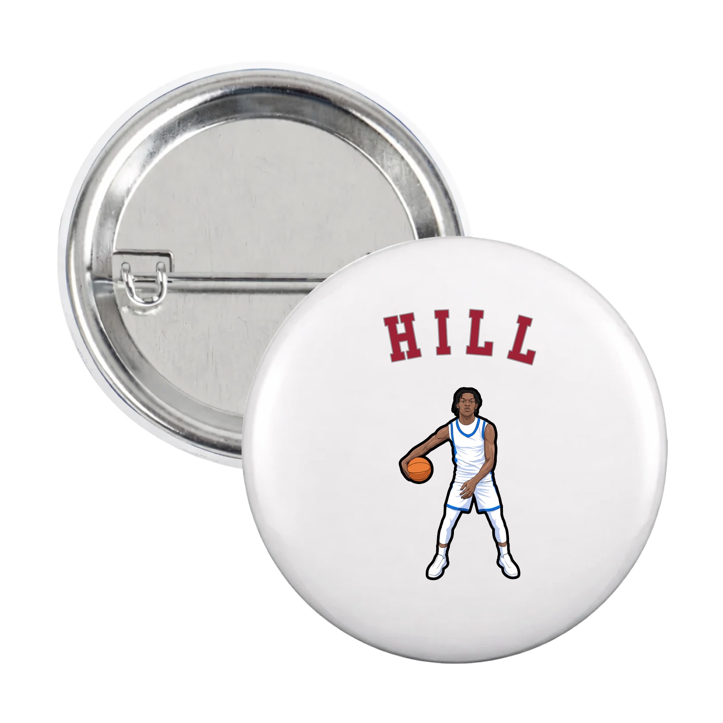 Game Day Button — Shirsey Arch in White