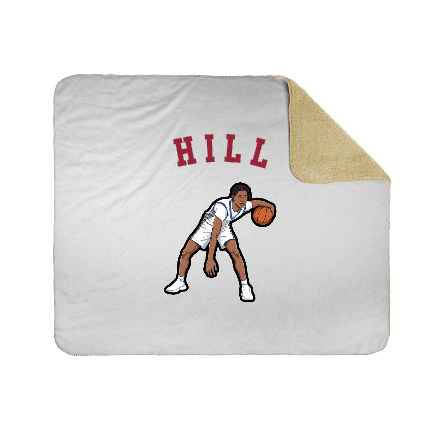 Throw Blanket — Shirsey Arch in White