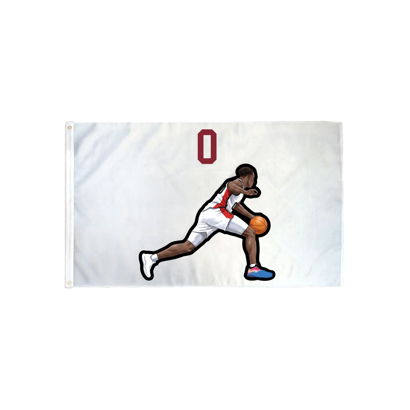 3x5 Flag — Number Top in Classic