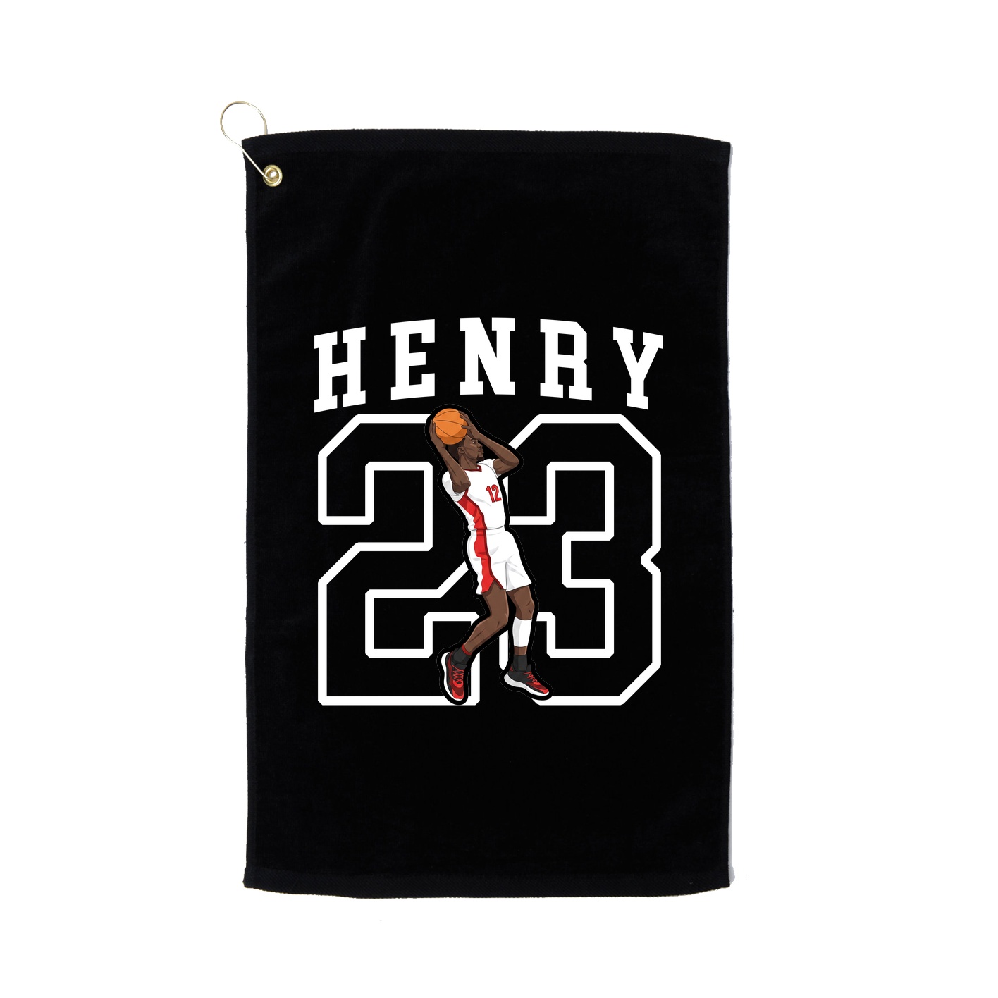 Golf Towel — Shirsey in Black