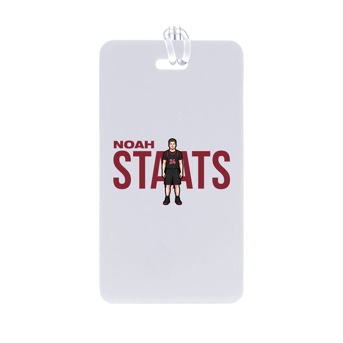 Bag Tag — Player Name in Classic