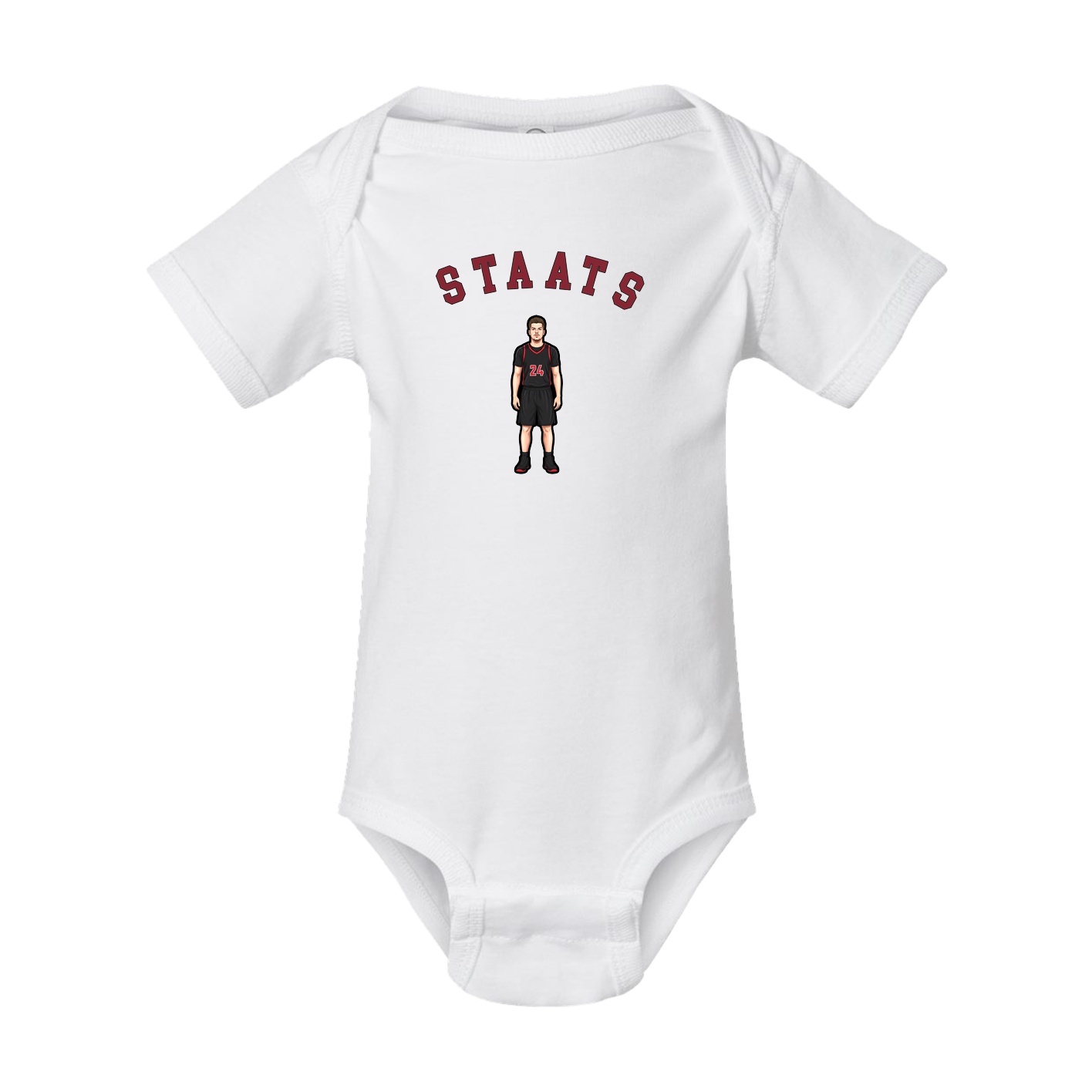 Baby Onesie — Shirsey Arch in White