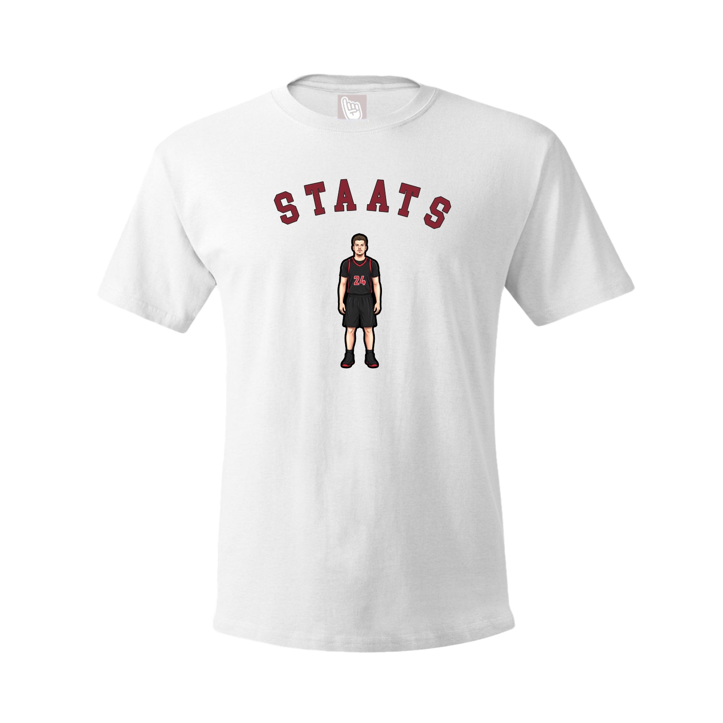 Youth Tee — Shirsey Arch in White