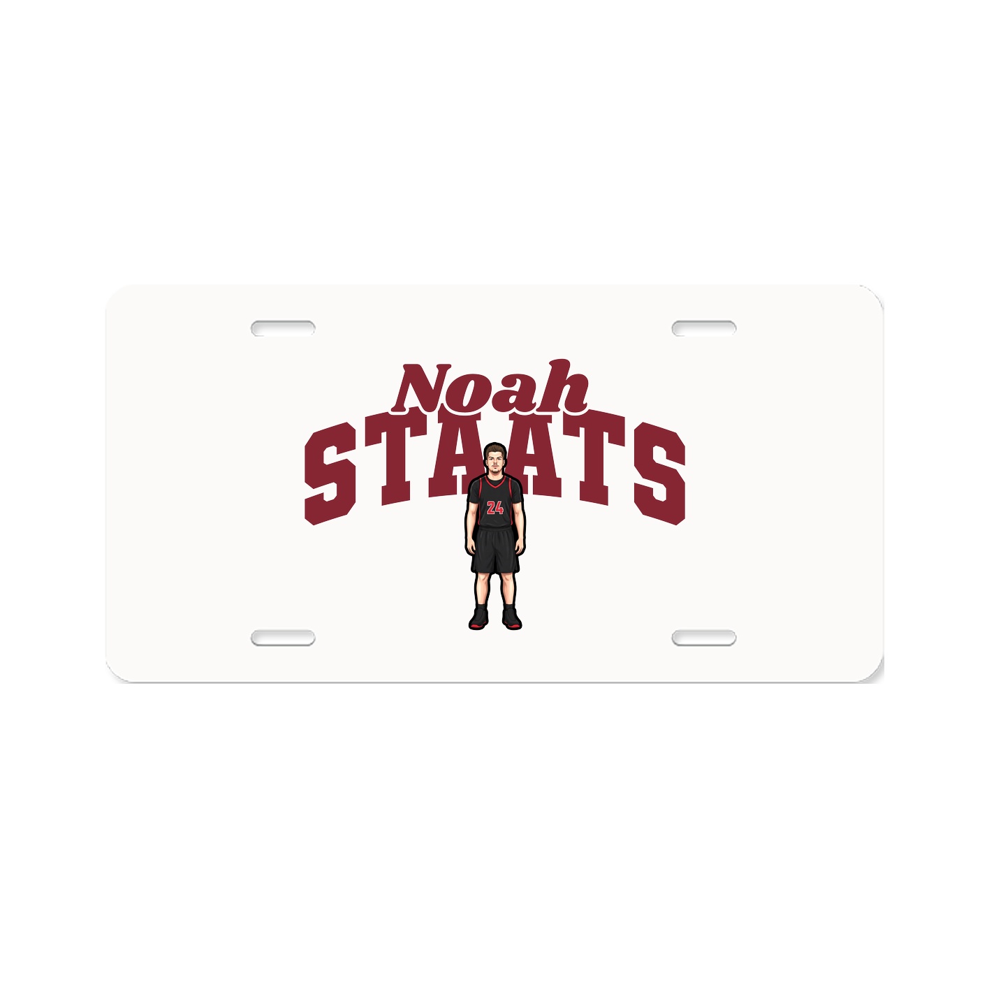License Plate — Signature Arch in Classic