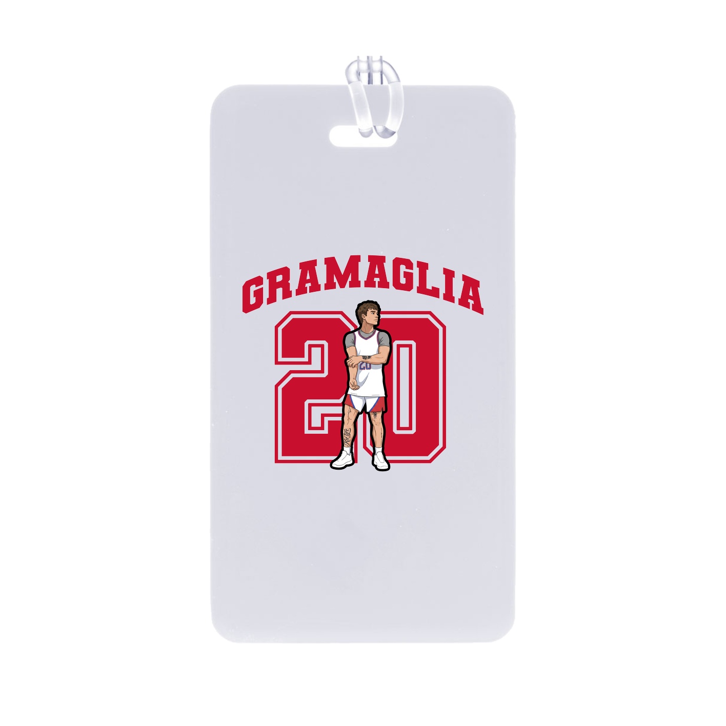 Bag Tag — Number in Classic