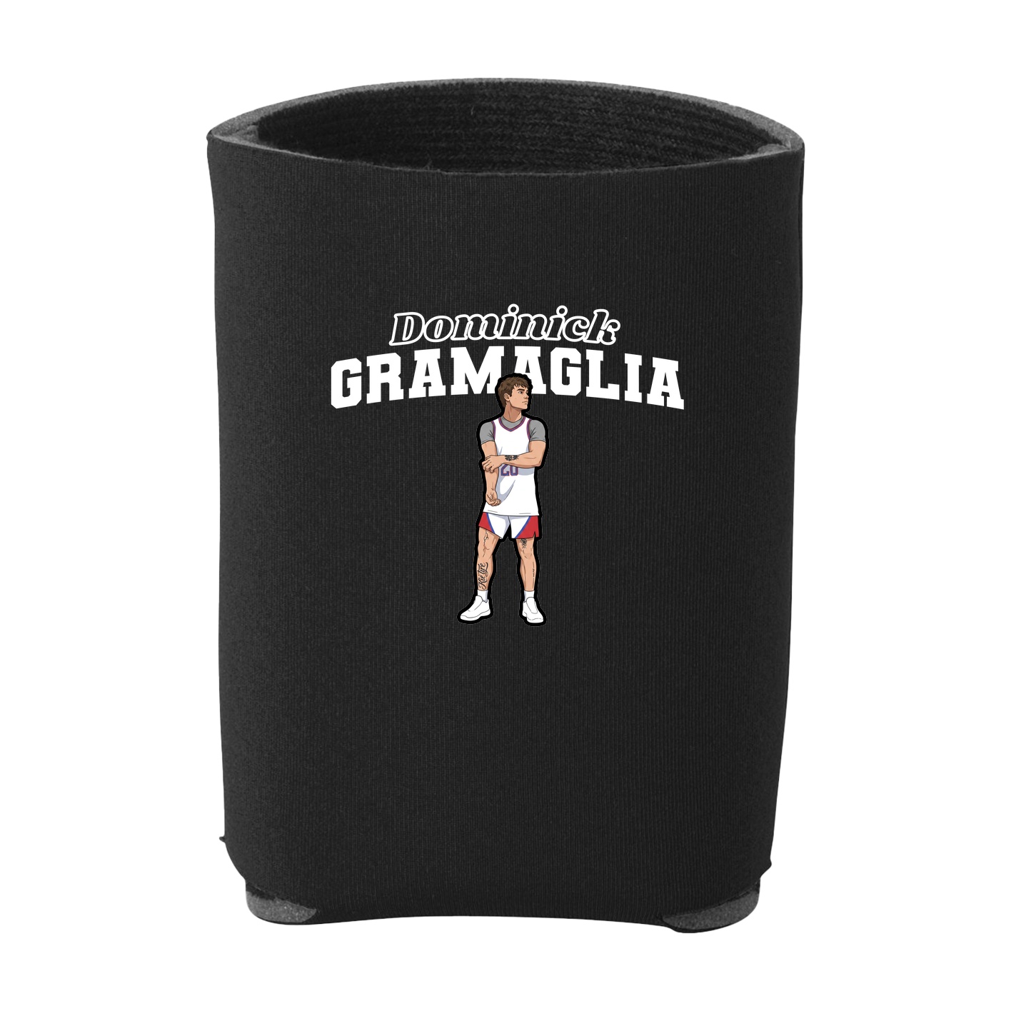 Can Holder — Name Arch in Black