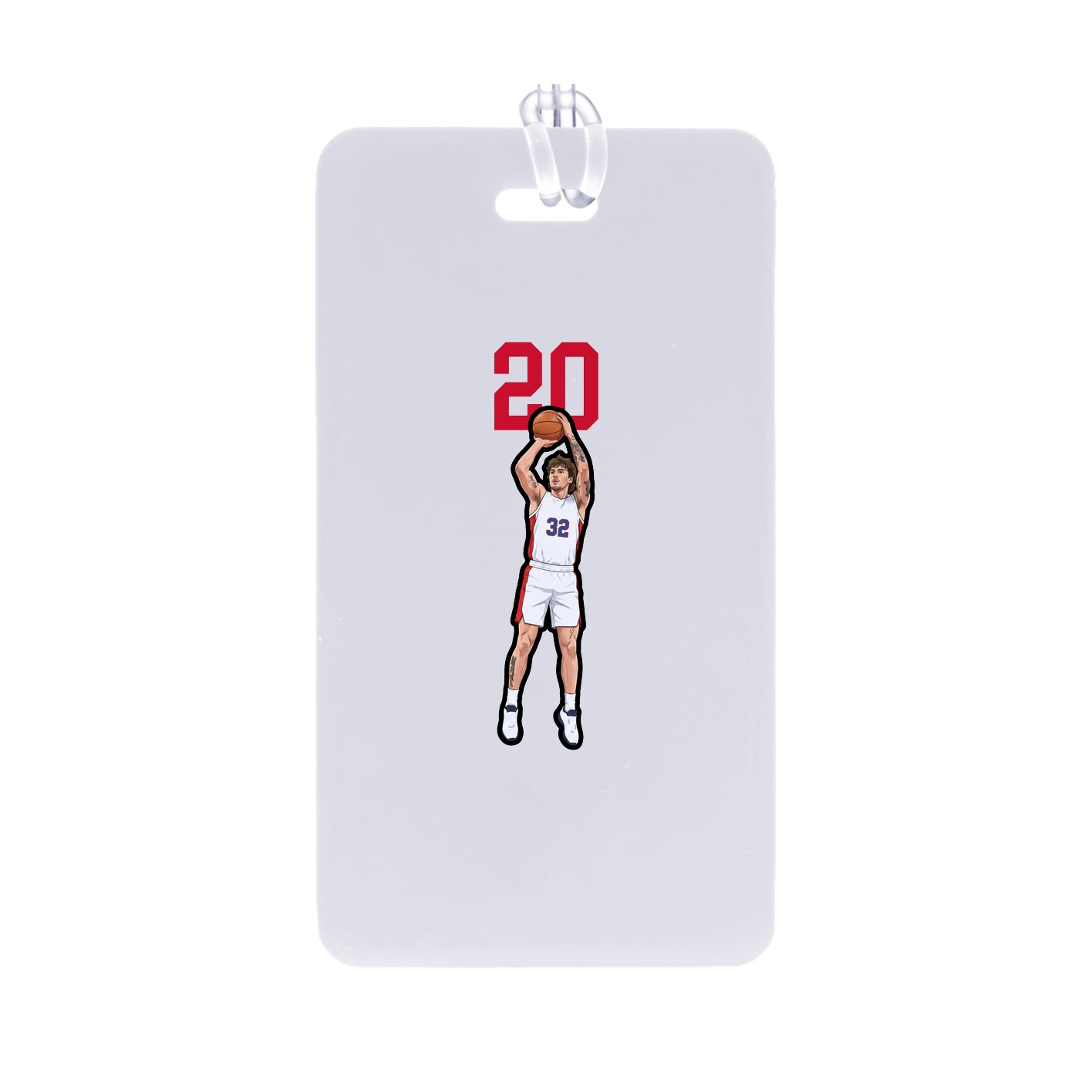 Bag Tag — Number Top in Classic