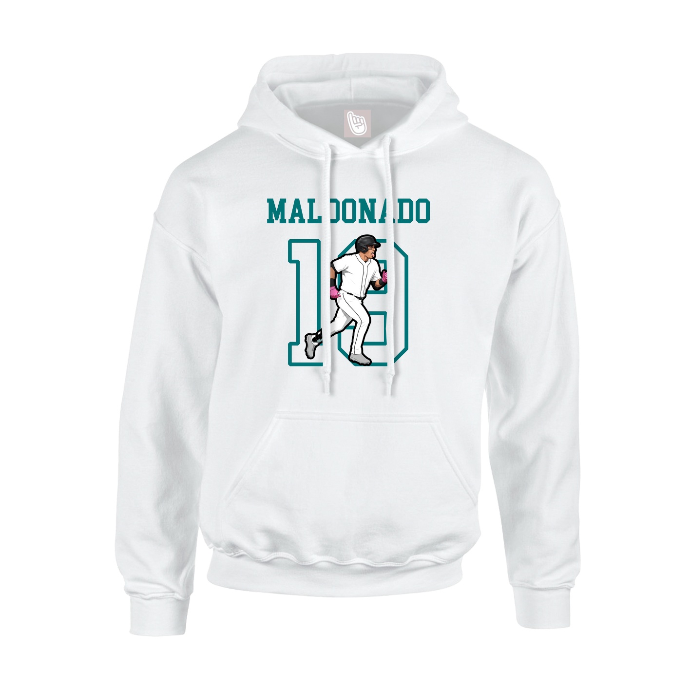 Hoodie — Shirsey in White