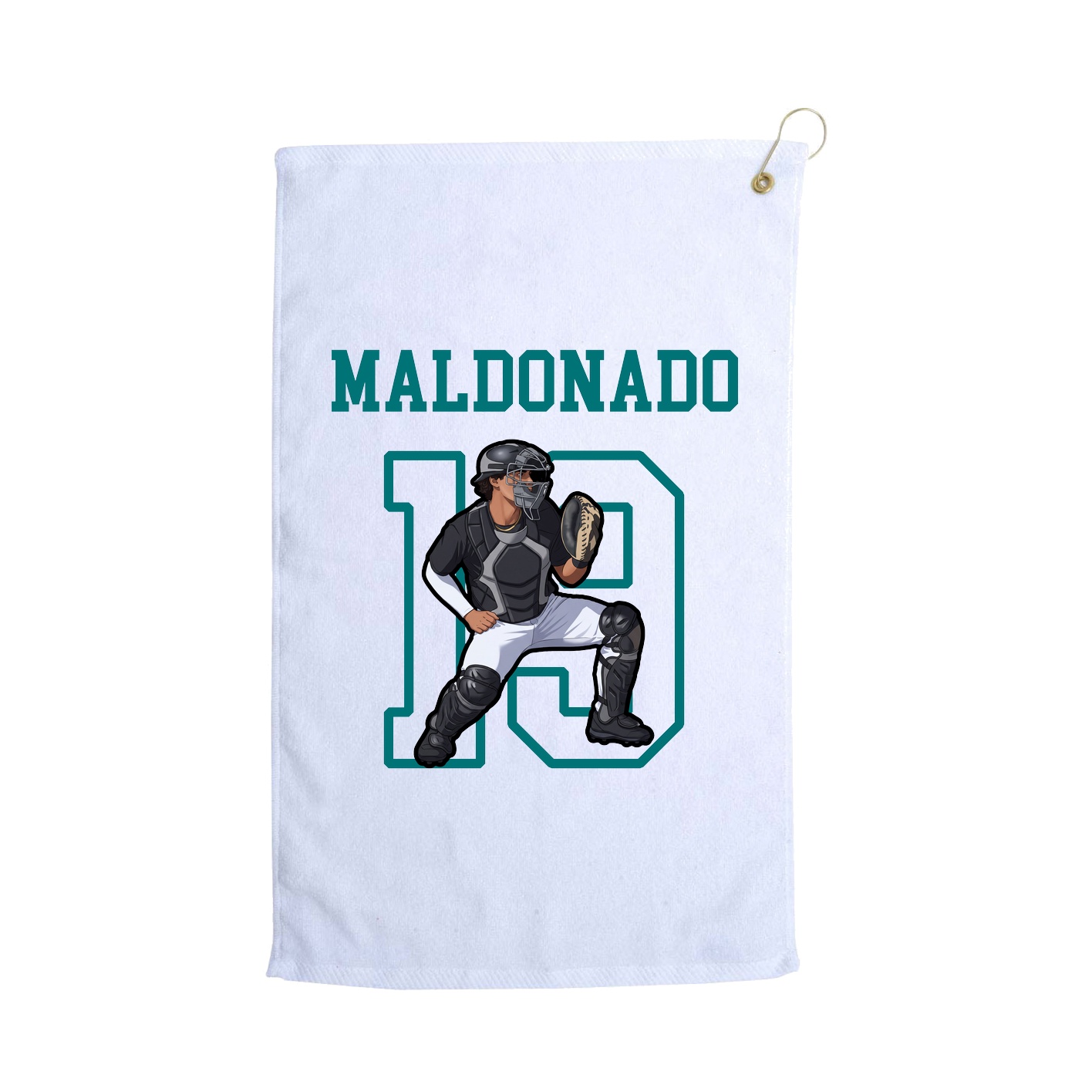 Golf Towel — Shirsey in White