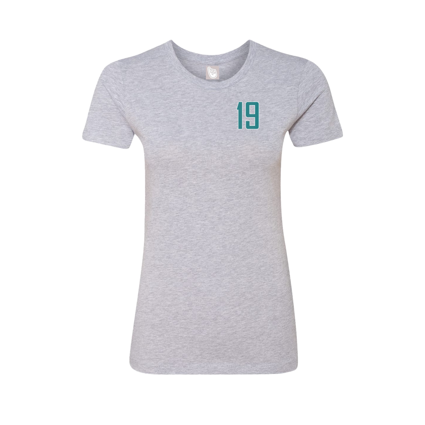 Womens Tee — Front Shirsy in Grey