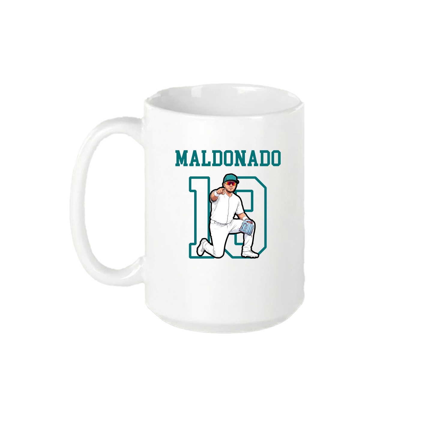 15oz Coffee Mug — Shirsey in White