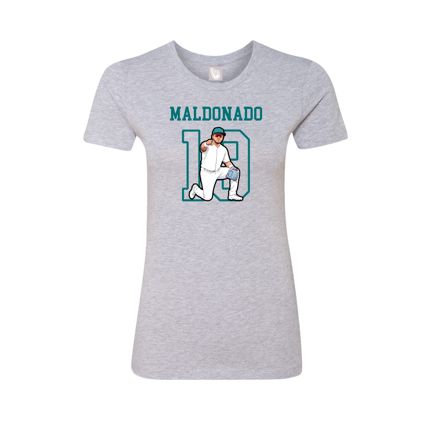 Fitted Women's Tee — Shirsey in Grey