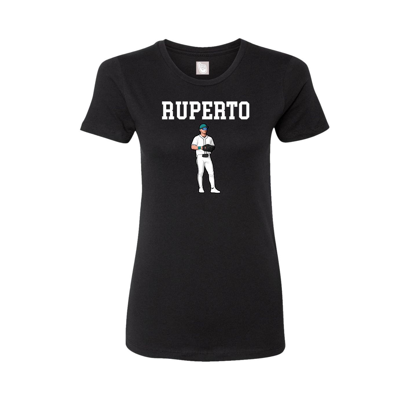 Fitted Women's Tee — Shirsey in Black