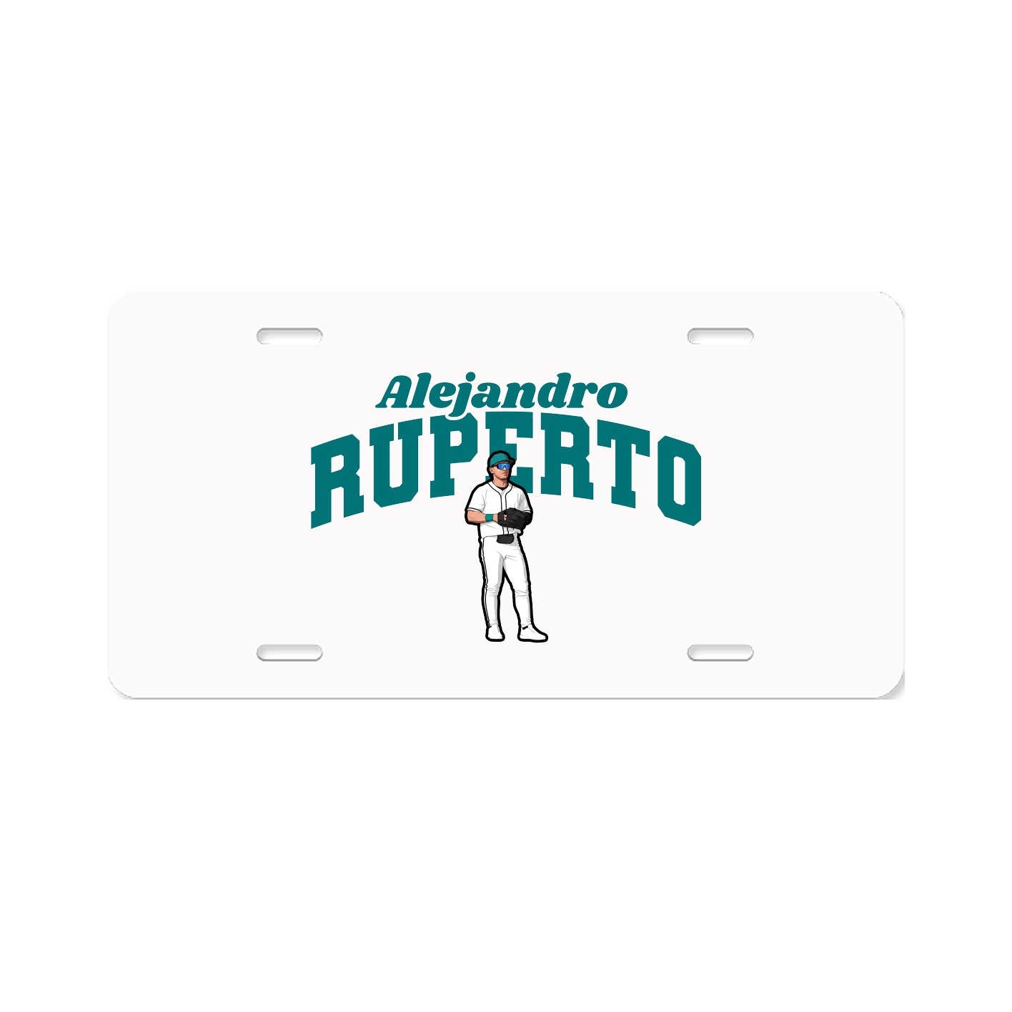 License Plate — Signature Arch in Classic