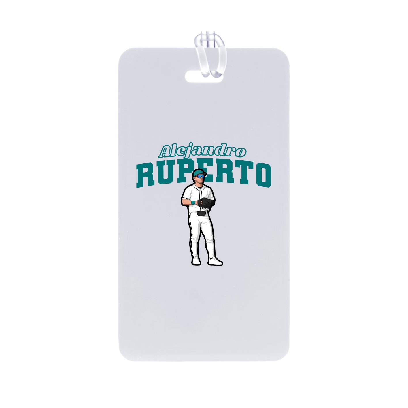 Bag Tag — Name Arch in Classic